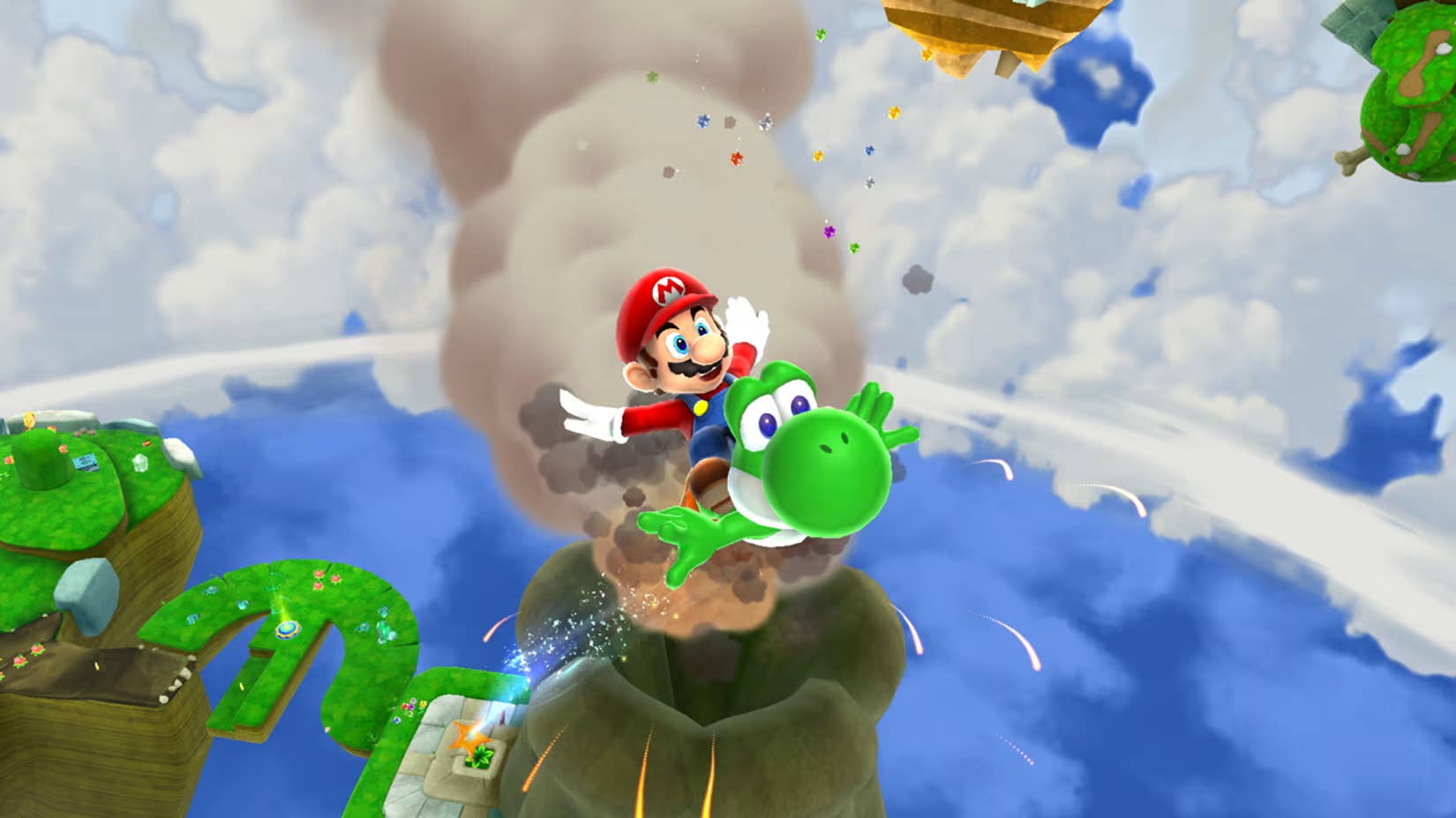 Super Mario Galaxy 1 + 2 review - obras galácticas