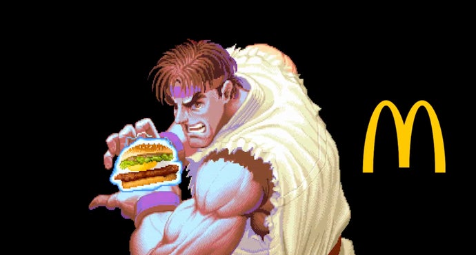 McDonald's x Street Fighter é surreal