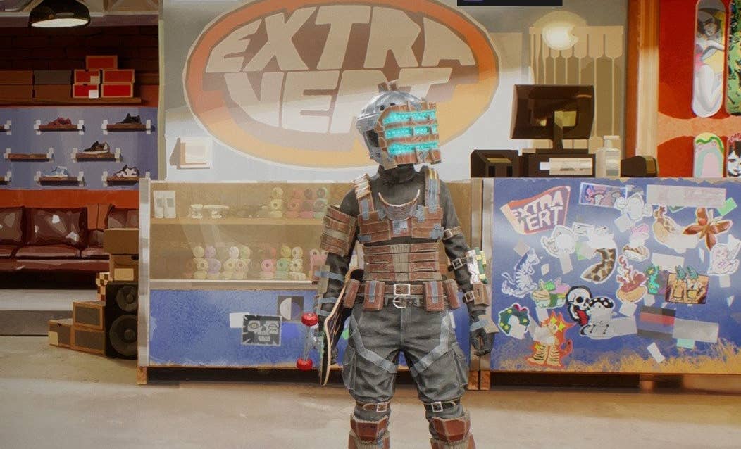 Skin Dead Space em skate. custa mais do que Hollow Knight: Silksong