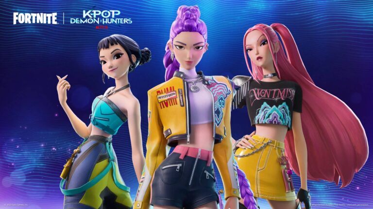 KPop Demon Hunters em Fortnite
