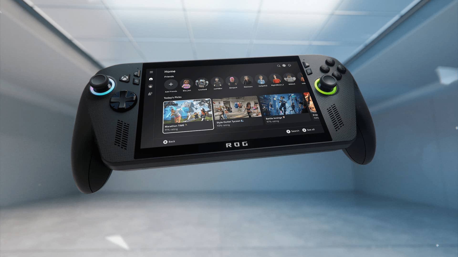 ROG Xbox Ally X esgota na loja da Xbox