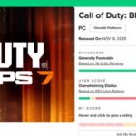 Black Ops 7 duramente criticado pelos jogadores