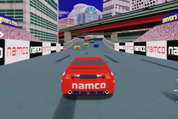 Ridge Racer HD criado dentro de Dreams