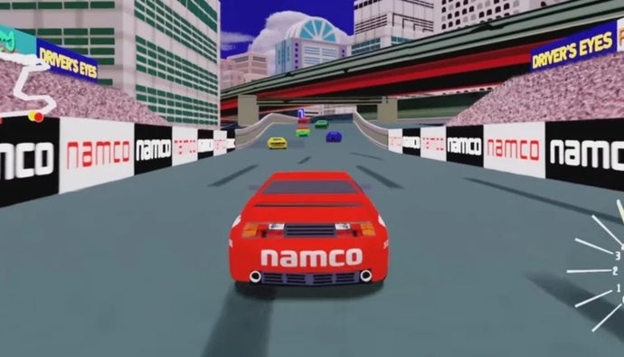 Ridge Racer HD criado dentro de Dreams