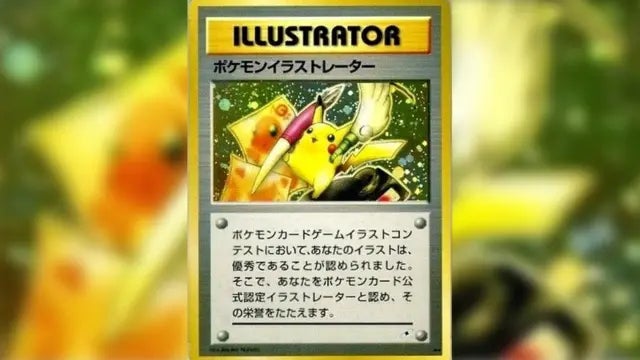 Carta Pokémon Pikachu Illustrator vendida por mais de $16 milhões