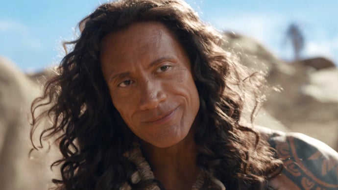 Dwayne Johnson defende a peruca em Vaiana