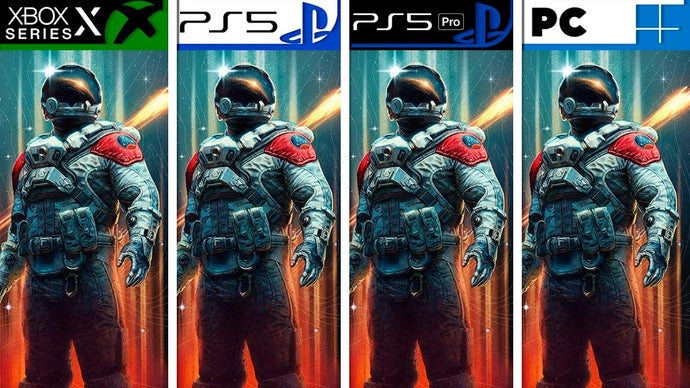 Análise técnica de Starfield na PS5. Vê as diferenças em relação à Xbox Series X