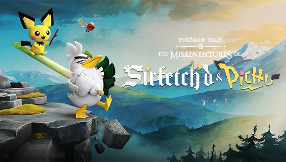 Pokémon Tales: The Misadventures of Sirfetch’d & Pichu chega em 2027