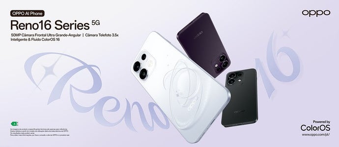 OPPO Reno16 chegam a Portugal